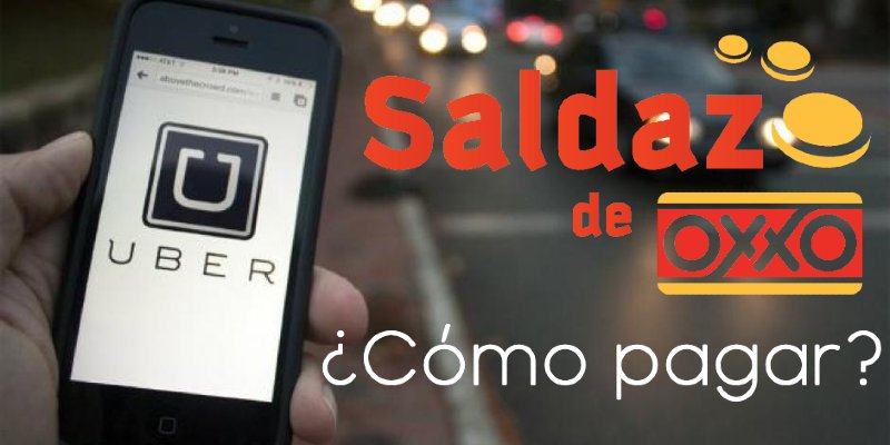 Pagar Uber con la tarjeta Saldazo