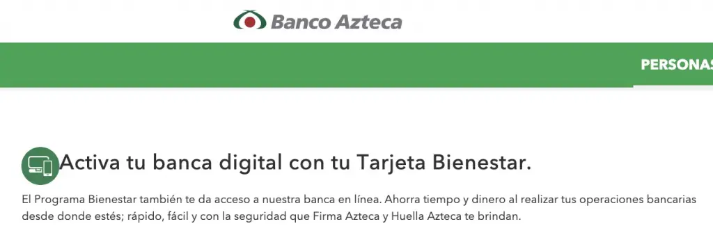 Cómo Activar tu Tarjeta de Bienestar de Banco Azteca en línea